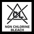 Prohibited the use of bleach